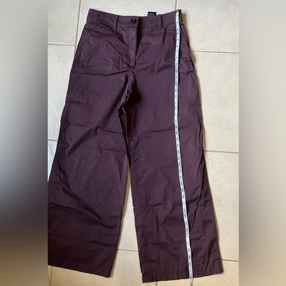 COS Burgundy Wide-Leg Pants - Picture 10 of 12